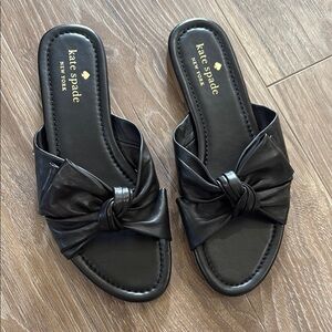 New Kate Spade New York Marcella leather knot sandals